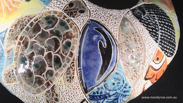 Reef Solace - Mandy Roe 2020 biennial North Queensland Ceramic Awards